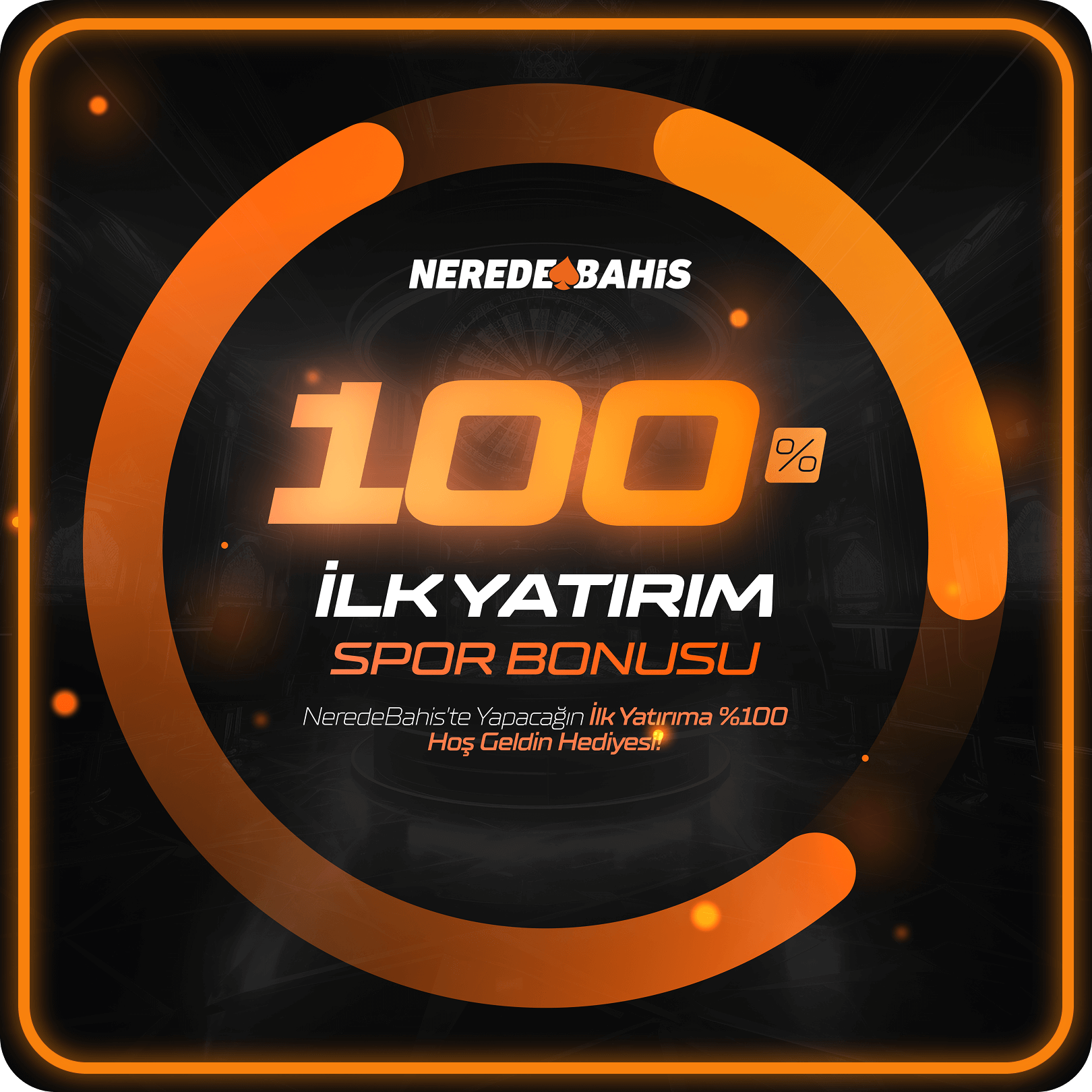 %100 İlk Yatırım Spor Bonusu