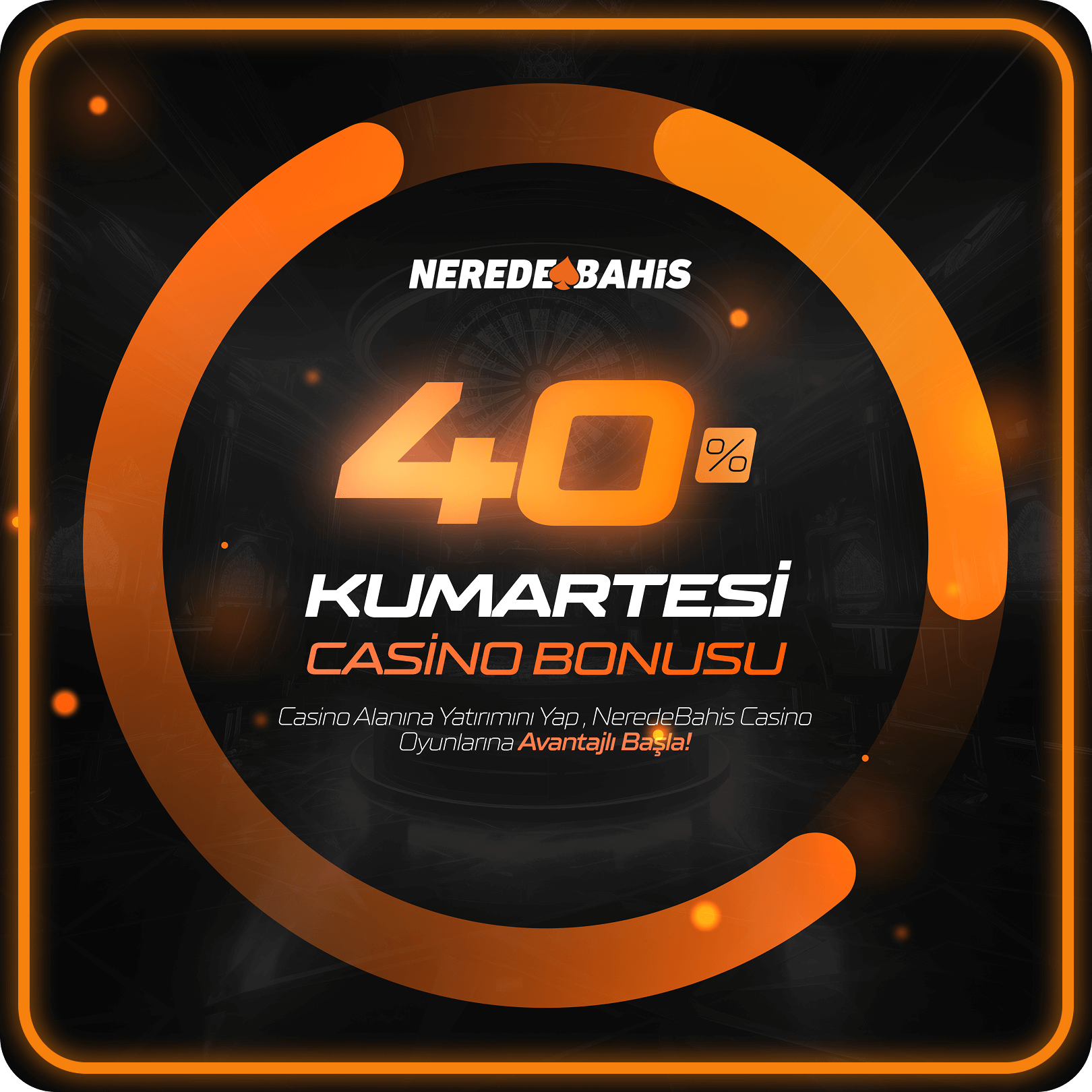 %40 Kumartesi Bonusu Casino