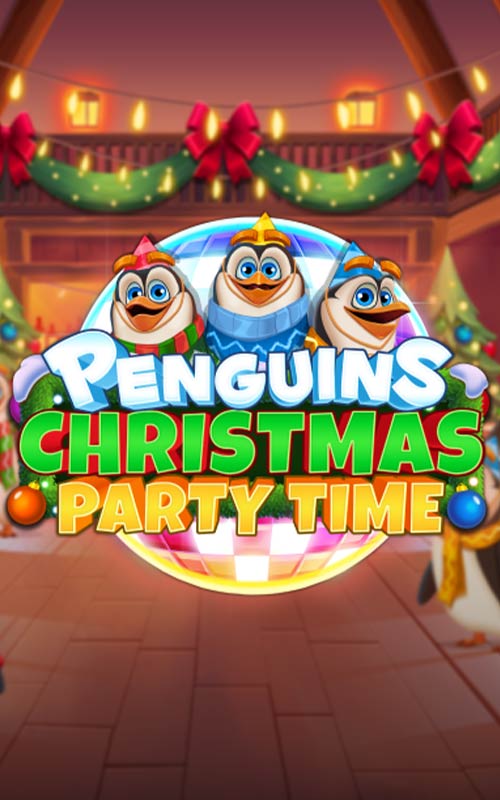 Penguins Christmas Party Time